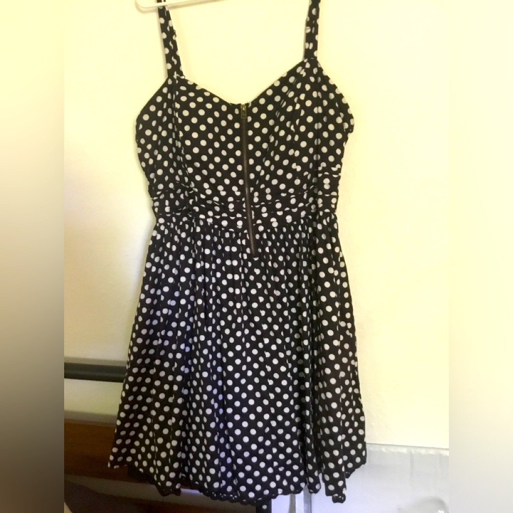 Polka dot pin up style dress size 2X